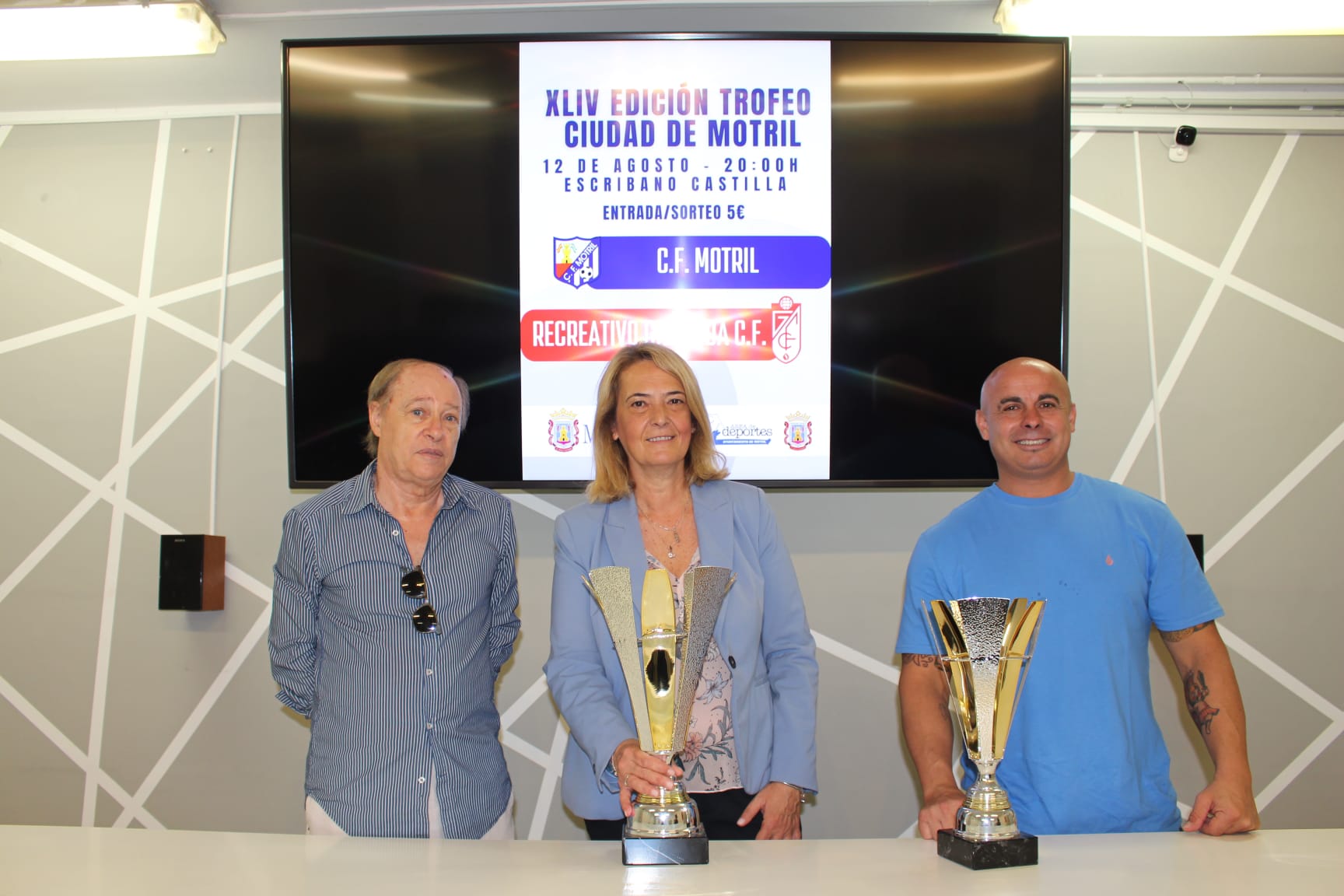 El XLIV Trofeo Ciudad de Motril enfrentará al equipo local con el Recreativo del Granada CF este viernes día 12